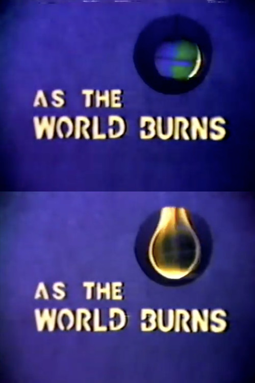 As the World Burns Poster