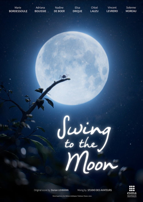 Swing to the Moon Poster