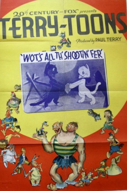 Wots All th' Shootin' fer Poster