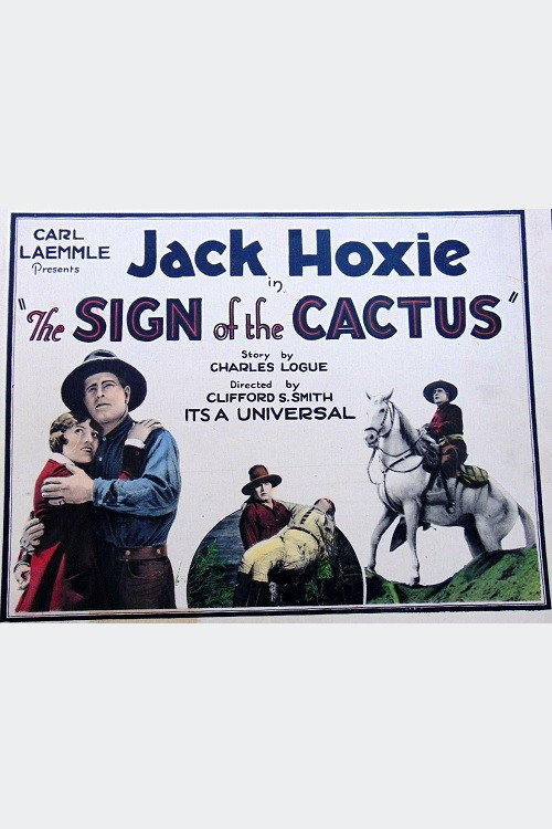 The Sign of the Cactus Poster