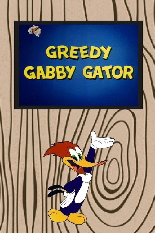 Greedy Gabby Gator Poster