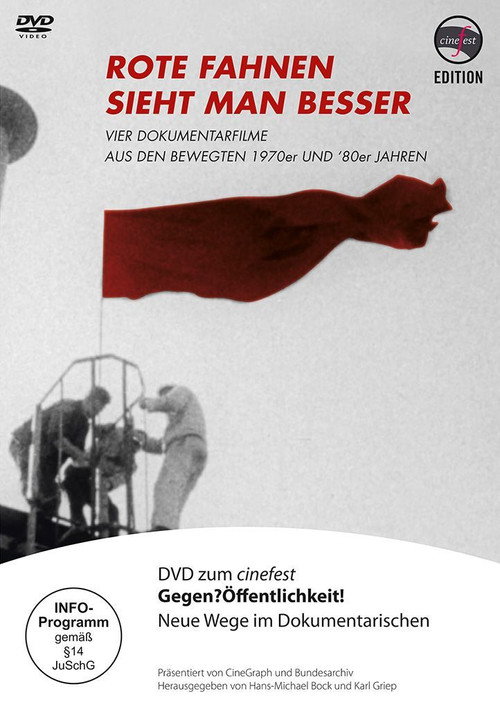 Rote Fahnen sieht man besser Poster