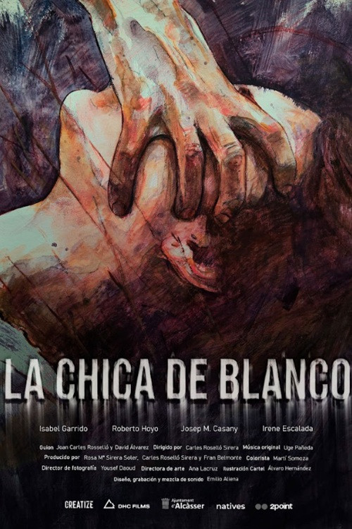 La chica de blanco Poster