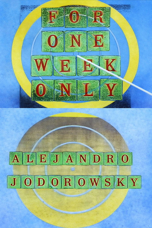 Jonathan Ross Presents for One Week Only: Alejandro Jodorowsky Poster