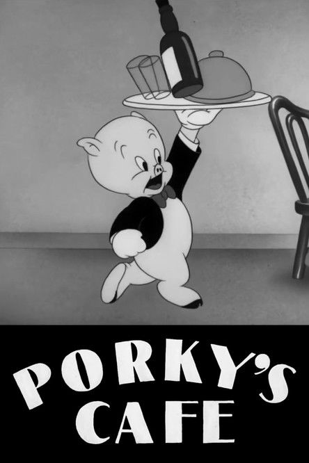 Porky's Cafe Poster