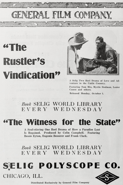 The Rustler's Vindication Poster