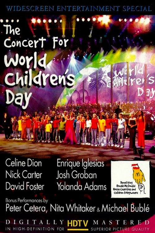 The Concert For World Children's Day Poster