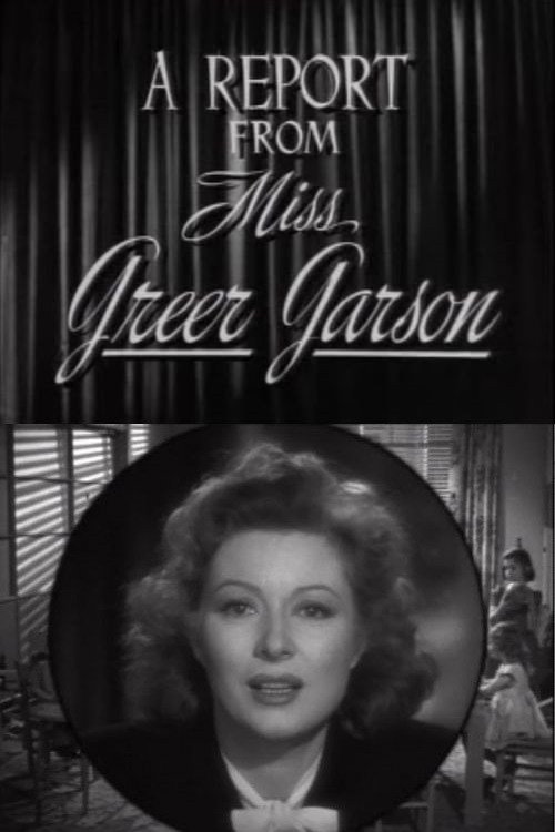 A Report from Miss Greer Garson Poster