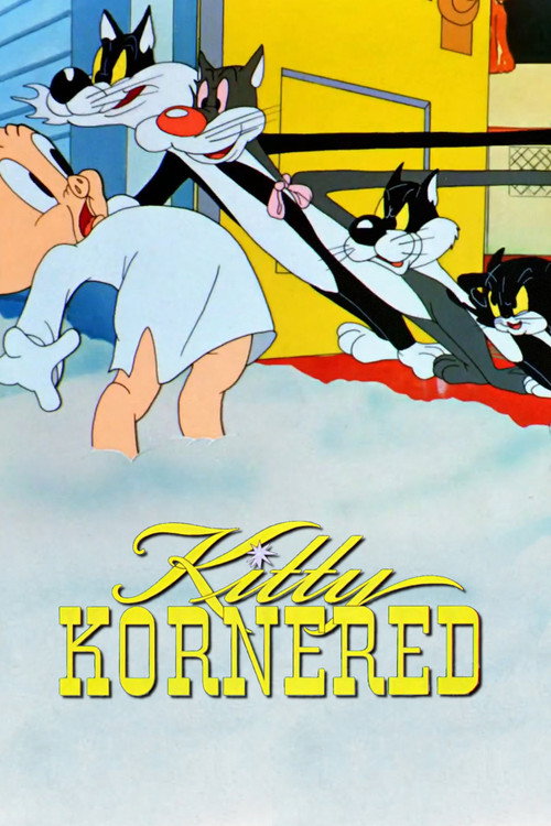 Kitty Kornered Poster