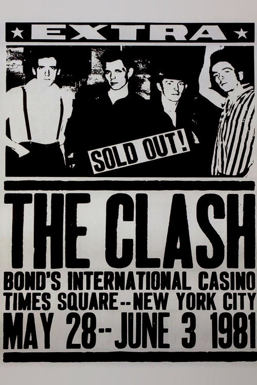 The Clash On Broadway Poster