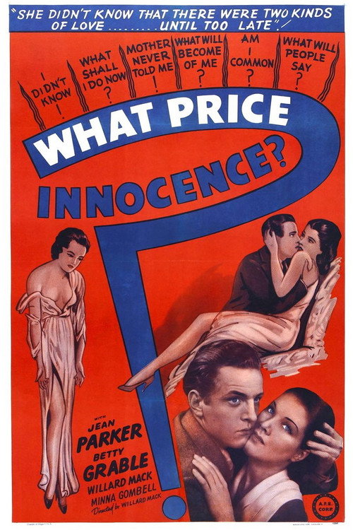 What Price Innocence? Poster
