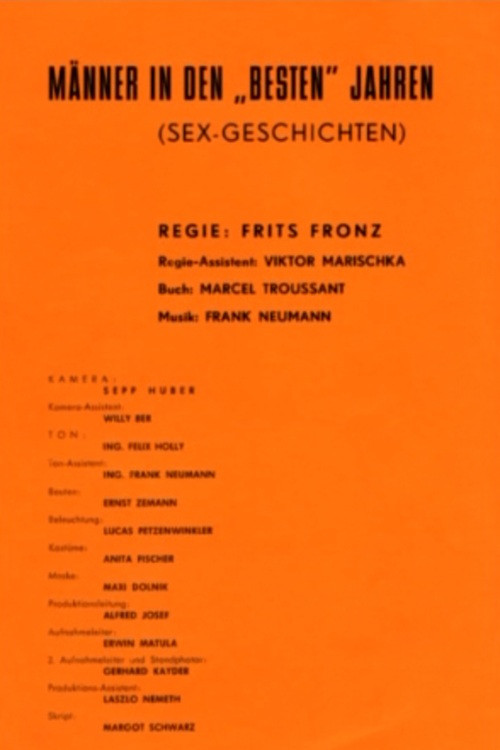 Männer in den besten Jahren erzählen Sexgeschichten Poster