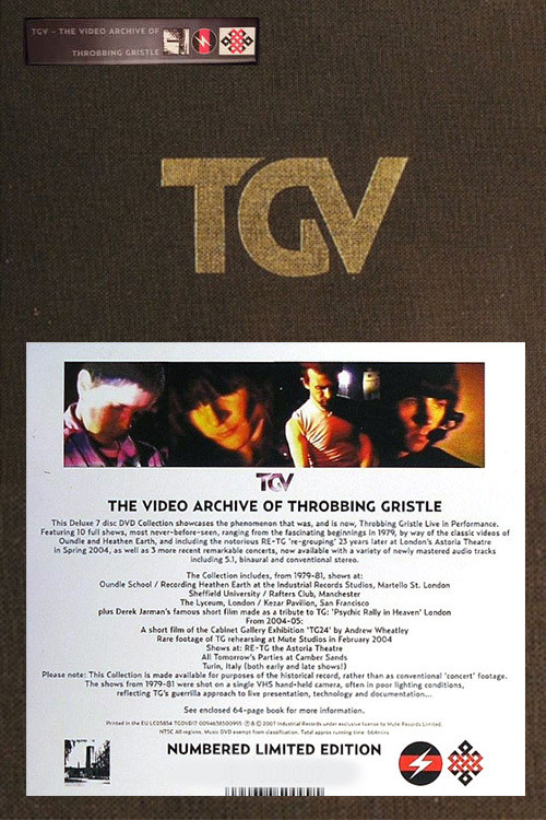 TGV - The Video Archive of Throbbing Gristle Poster