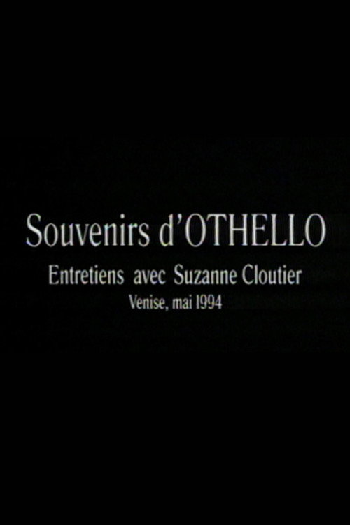 Souvenirs d'Othello Poster