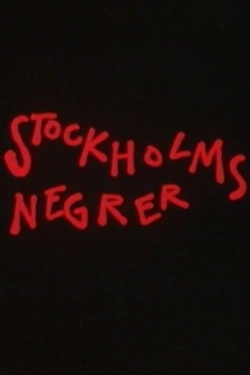 Stockholms negrer Poster