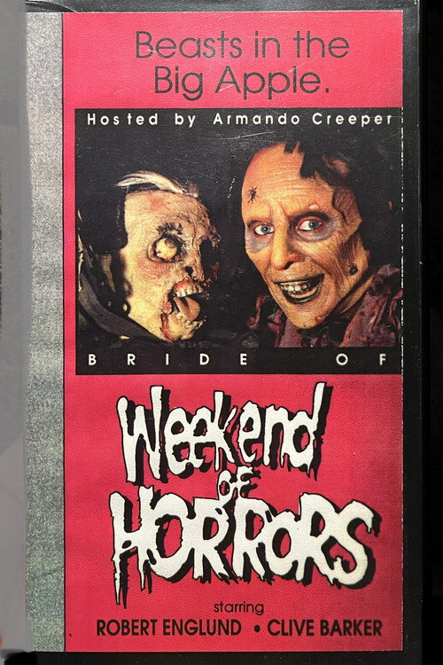 Bride of Weekend of Horrors Poster