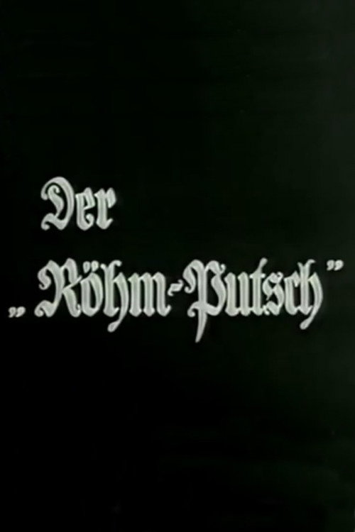 Der Röhm-Putsch Poster