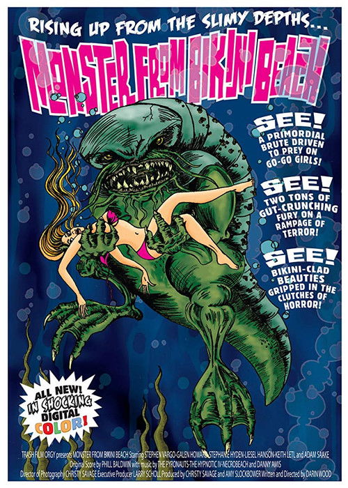 Monster From Bikini Beach Poster
