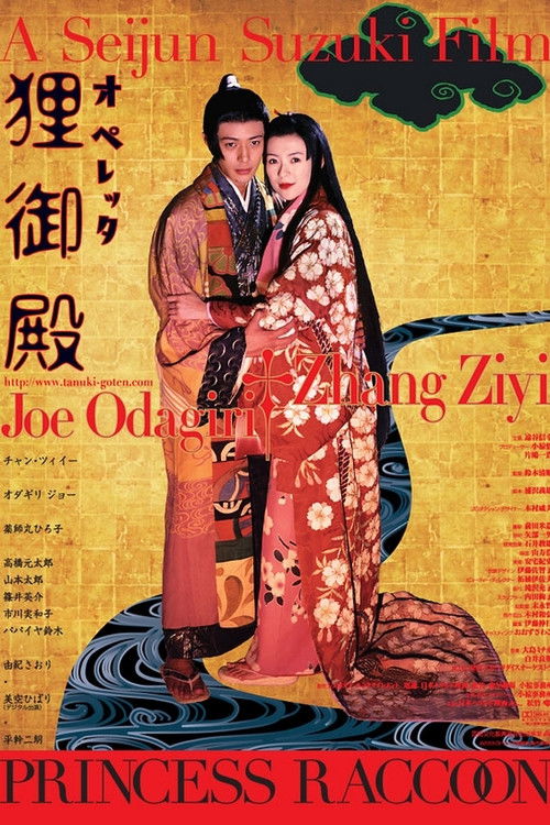 Princess Raccoon Poster