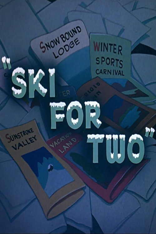 Ski for Two Poster