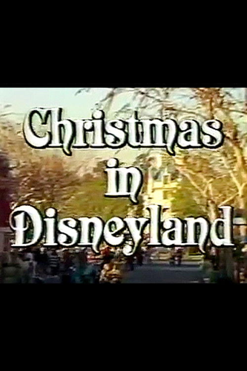 Christmas in Disneyland Poster