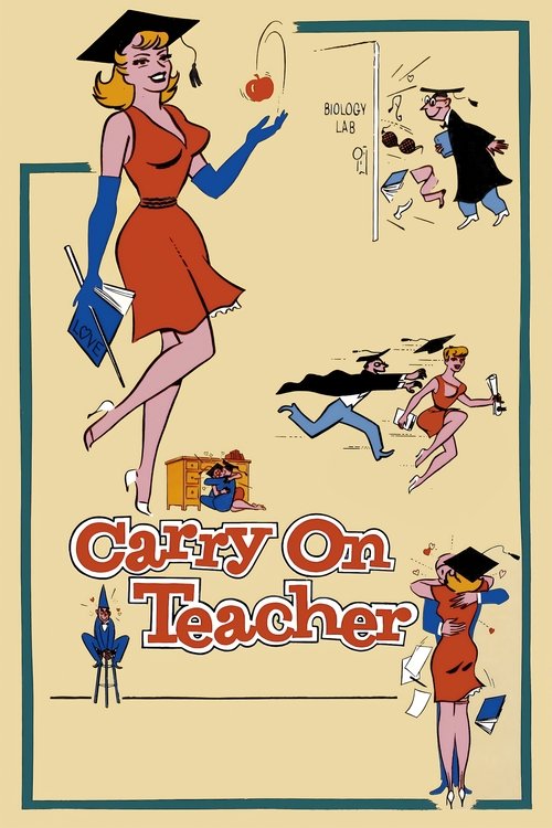 Carry On Teacher Poster