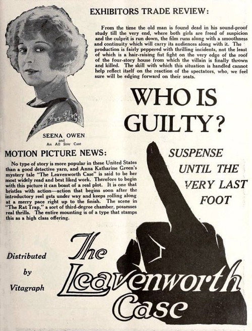 The Leavenworth Case Poster