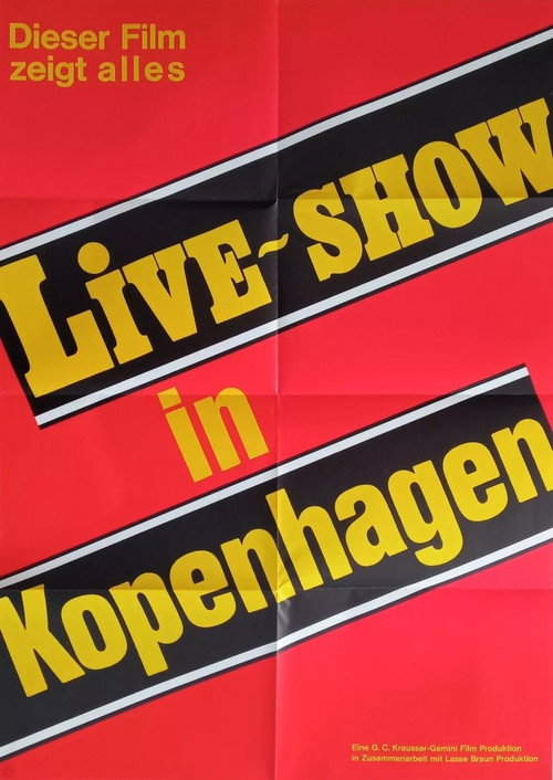 Live-Show in Kopenhagen Poster