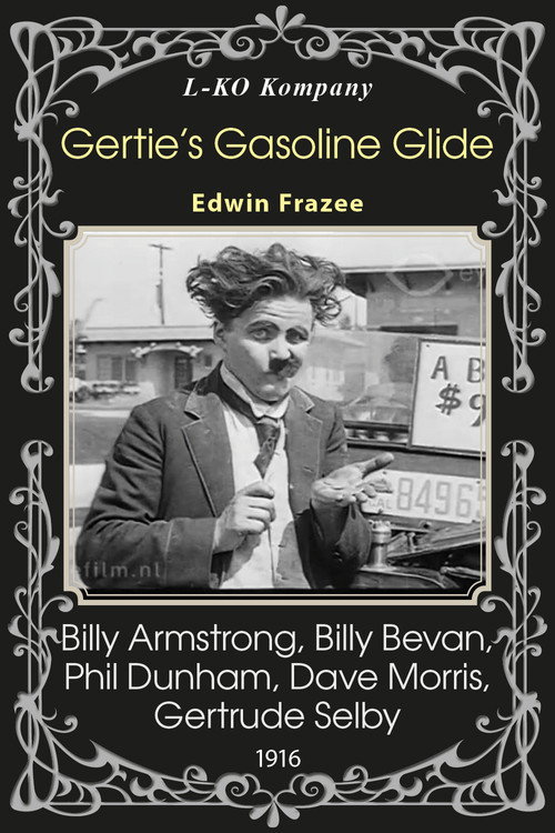 Gertie's Gasoline Glide Poster