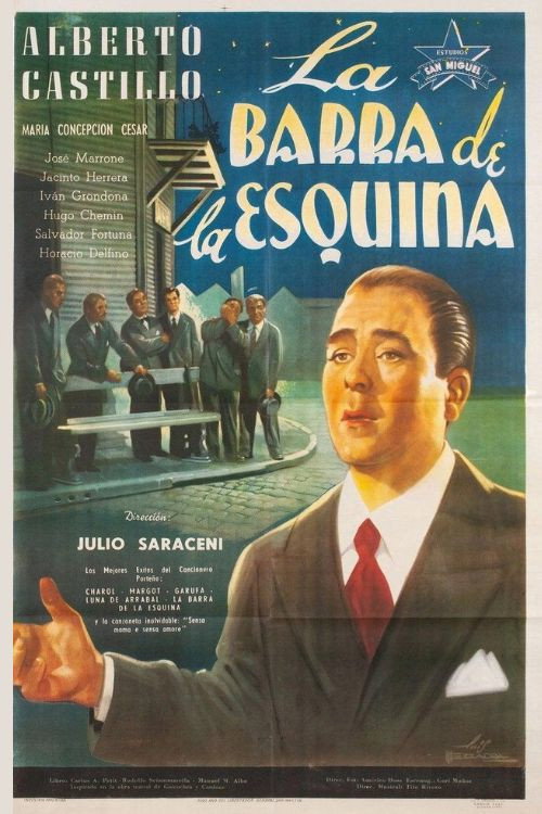 La barra de la esquina Poster