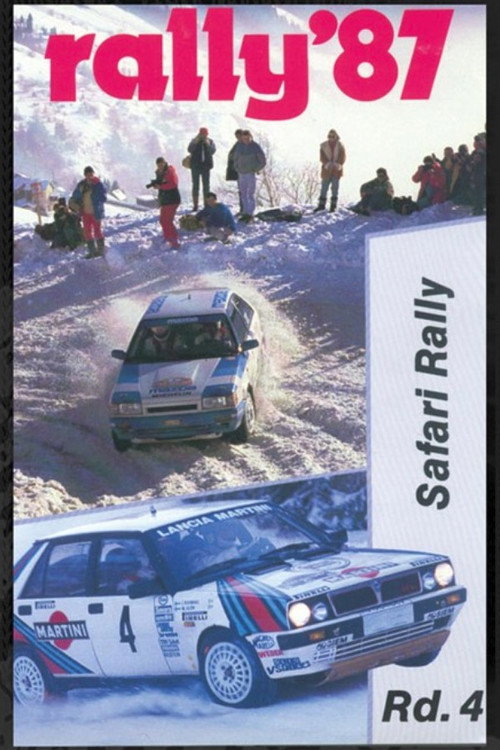 Safari Rally 1987 Poster