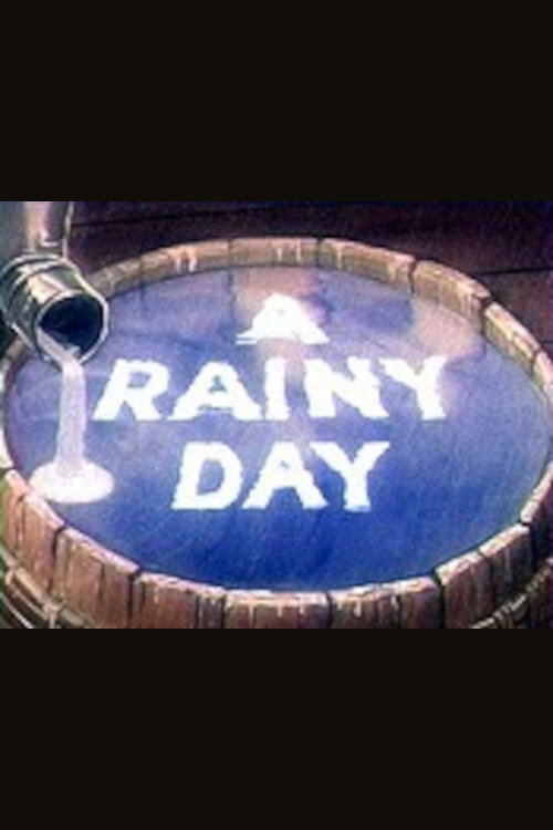 A Rainy Day with the Bear Family Poster