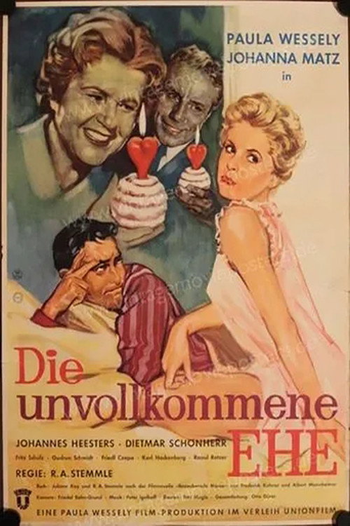 Die unvollkommene Ehe Poster