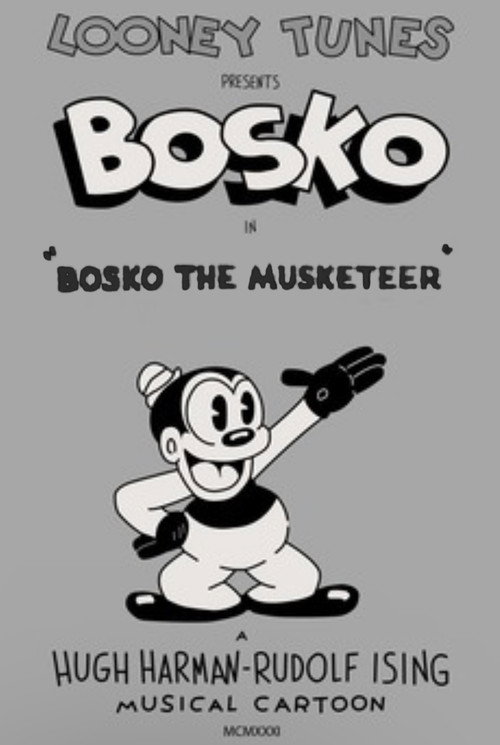 Bosko the Musketeer Poster