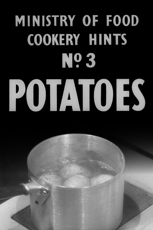 Ministry of Food Cookery Hints No. 3 - Potatoes Poster