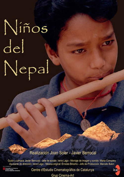 Los niños del Nepal Poster