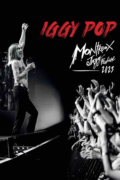 Iggy Pop - Live At Montreux Jazz Festival 2023 Poster