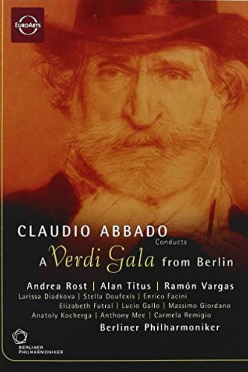 A Verdi Gala from Berlin Poster