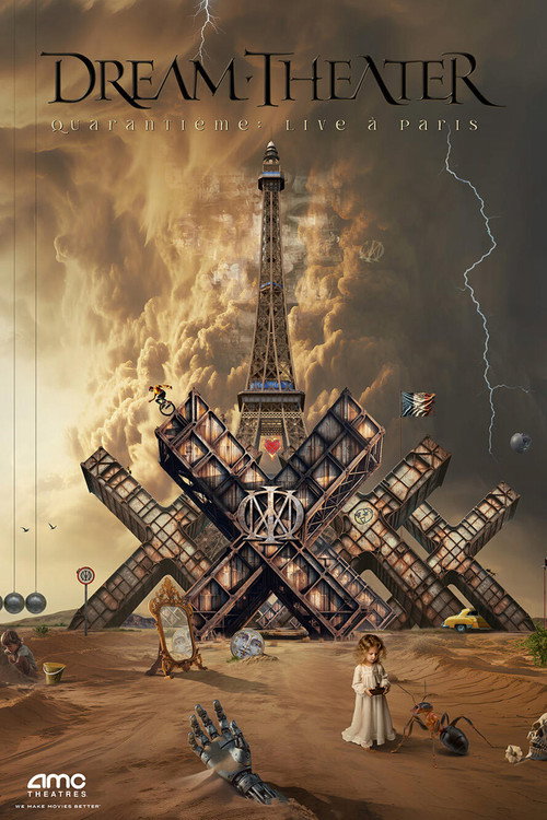 Dream Theater - Quarantième: Live à Paris Poster