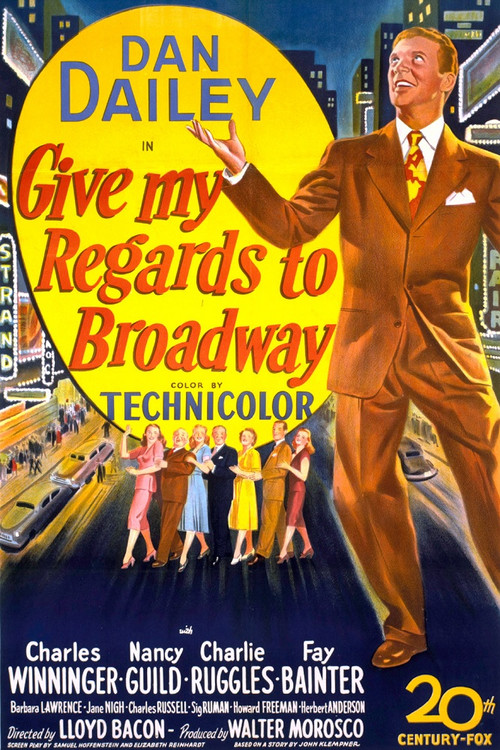 Give My Regards to Broadway Poster
