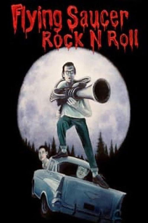 Flying Saucer Rock 'N' Roll Poster