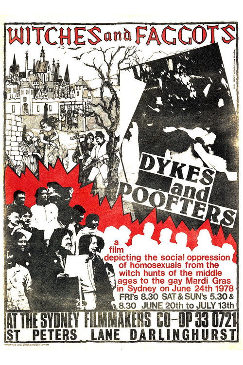 Witches, Faggots, Dykes and Poofters Poster