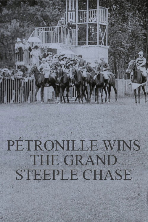 Pétronille Wins the Grand Steeple Chase Poster