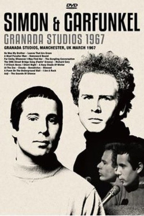 Simon & Garfunkel - Granada TV Poster