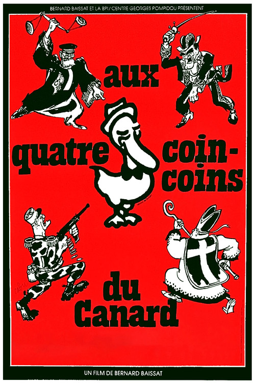 Aux Quatre Coin-Coins Du Canard Poster
