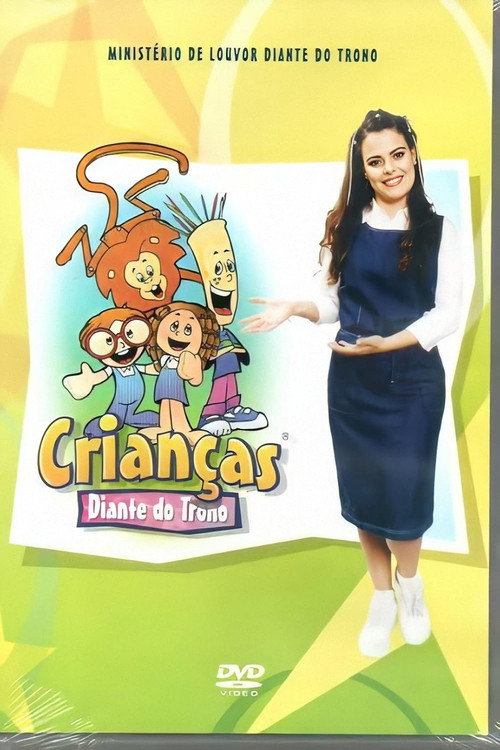 Crianças Diante do Trono Poster