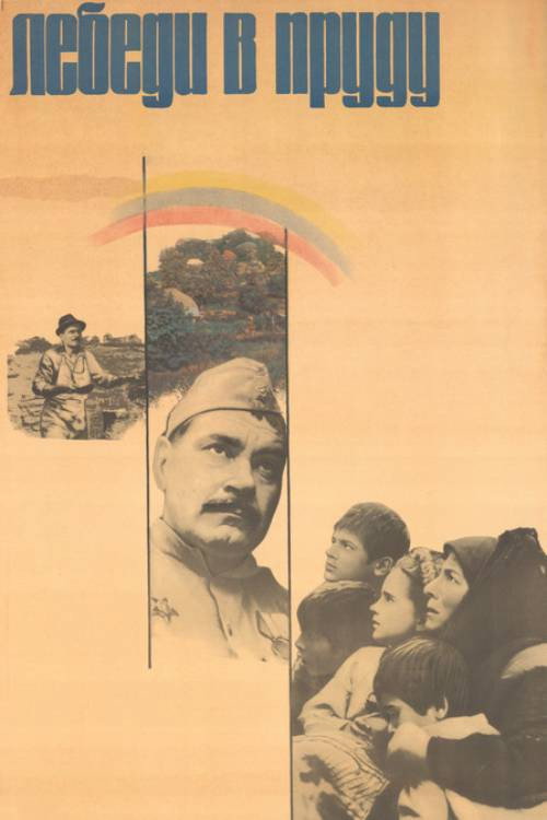 Swans in the Pond Poster