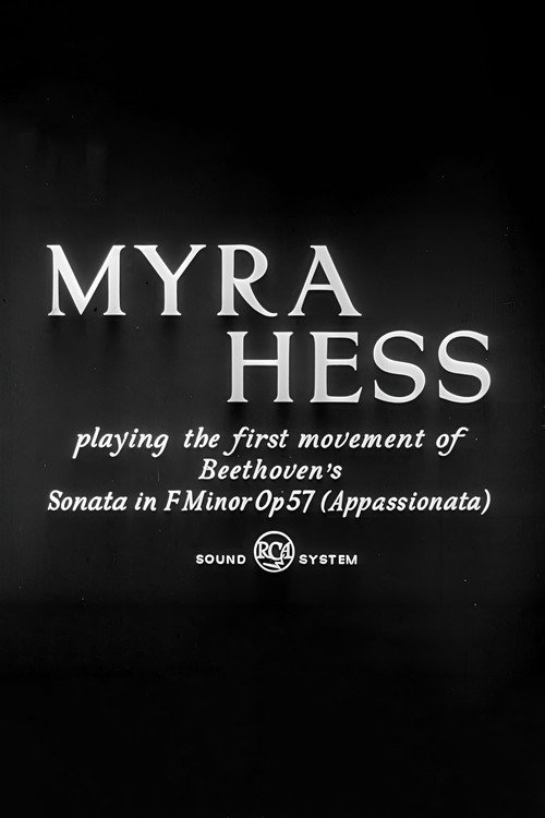 Myra Hess Poster