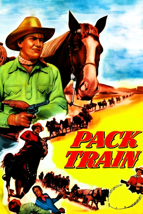 Pack Train Poster