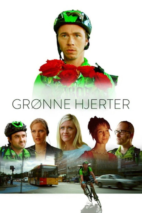 Green Hearts Poster